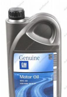 Олива моторна Semi Synthetic SAE 10W40 (2 Liter) General Motors 93165214
