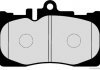 Комплект тормозных колодок, дисковый тормоз HERTH+BUSS JAKOPARTS J3602111 (фото 2)