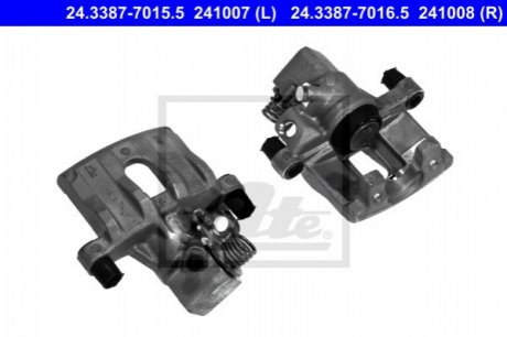 ZACISK HAMULC. FORD FOCUS II 04-11 LT ATE 24.3387-7015.5