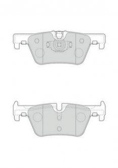 Гальмівні колодки зад. BMW 1 (F20)/3 (F30/F31/F80) 11-19 (Bosch) Jurid 573401J