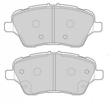 Гальмівні колодки пер. Fieata 08-/Transit B460 14- (TRW) Jurid 573363J