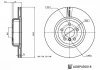 TARCZA HAMULC. BMW 5 G30 16- TYЈ Blue Print ADBP430018 (фото 3)