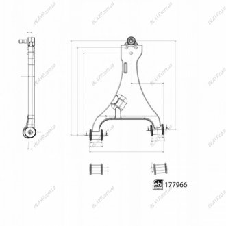 WAHACZ HONDA ACCORD VIII 2.2 08- BILSTEIN FEBI 177966 (фото 1)