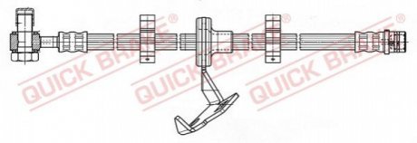 Гальмівний шланг QB OJD Quick Brake 59.987X