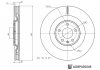 TARCZA HAMULCOWA AUDI Blue Print ADBP430046 (фото 3)