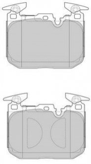 KLOCKI HAM./PRZ/ BMW 3 11- Jurid 573602J