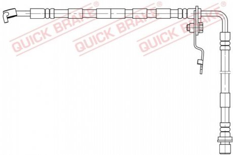 PRZEWУD HAM./PRZ/ QUICK BRAKE OJD Quick Brake 50.893