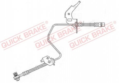 Гальмівний шланг OJD Quick Brake 59.960X (фото 1)