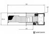 Фiльтр картерних газiв CITROEN Jumper 3.0HDI 06- Blue Print ADBP220056 (фото 3)