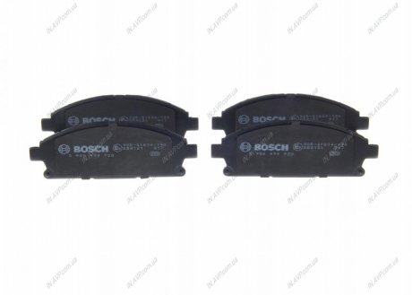 KLOCKI HAM./PRZ/ NISSAN X-TRAIL 2.2 03- BOSCH 0 986 494 928 (фото 1)