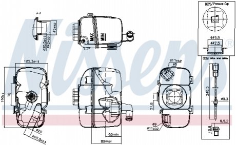 ZBIORNICZEK WYRУWNAWCZY VOLVO NISSENS Nissens A/S 996181