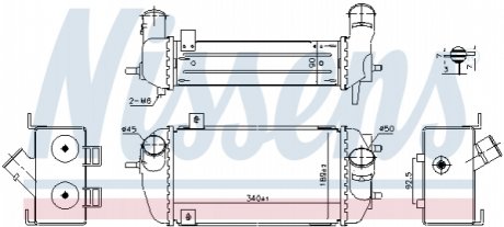 INTERCOOLER HYUNDAI NISSENS Nissens A/S 961492