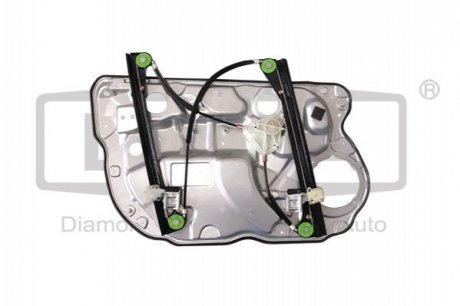 Window regulator, front right, with door sheet, without motor, manually, four door DPA 88371812502