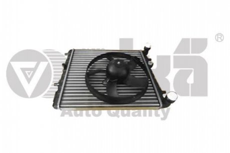 Radiator and radiator fan for vehicle with heating Vika 11210140801