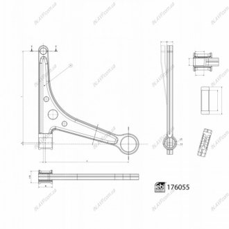 WAHACZ CITROEN P. C3 02- LE !!!PATRZ KATALOG!!! BILSTEIN FEBI 176055