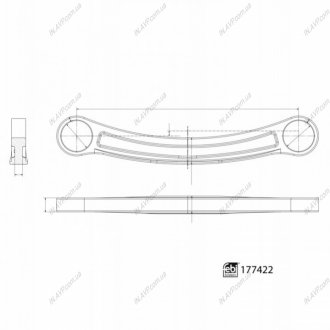 WAHACZ DB T. S-KLASA W222 13- LE GаRNY BILSTEIN FEBI 177422 (фото 1)