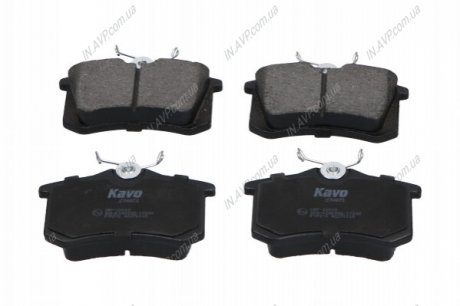 Комплект гальмівних колодок PARTS KAVO KBP-10009 (фото 1)