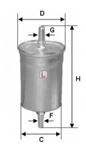 Топливный фильтр SOFIMA S 1842 B (фото 1)