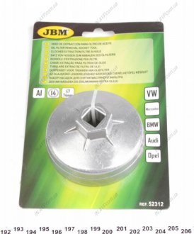 Насадка для зняття масляного фільтра JBM 52312