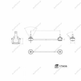 Ќ¤CZNIK STAB. TESLA P. MODEL S 12- PR Z JEDNYM SILNIKIEM BILSTEIN FEBI 175656