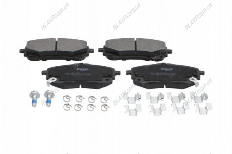 Комплект гальмівних колодок PARTS KAVO KBP-9159