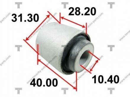 Сайлентблок рычага Tenacity AAMHO1025
