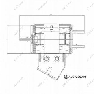 Фільтр палива Blue Print ADBP230040