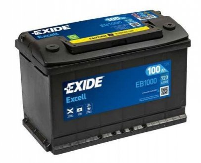 Стартерна батарея (акумулятор) EXIDE EB1000