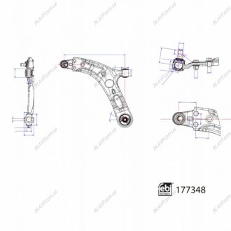 WAHACZ KIA P. CEED, HYUNDAI I30 15- LE BILSTEIN FEBI 177348