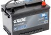 Стартерная аккумуляторная батарея EXIDE EA680 (фото 1)