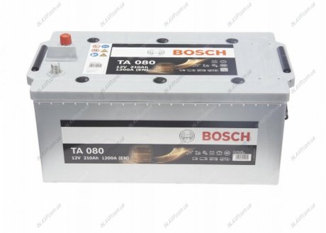 Акумулятор 12В/210Аг/1200А/61кг BOSCH 0 092 TA0 800