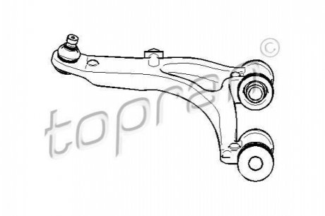 Рычаг независимой подвески колеса, подвеска колеса TOPRAN 207783