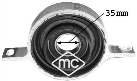 Подвеска, карданный вал Metalcaucho 05836