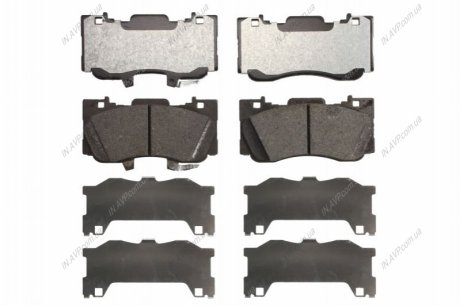 Комплект гальмівних колодок з 4 шт. дисків Delphi LP3592