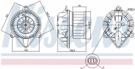 DMUCHAWA Nissens A/S 87403 (фото 1)