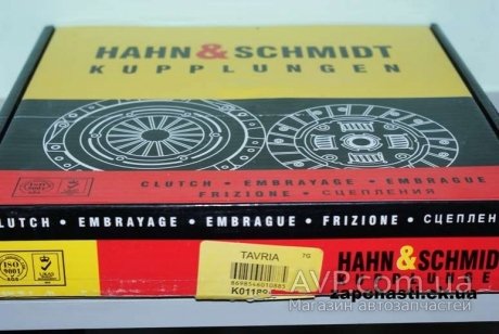 Комплект сцепления без выжимного Таврия, Славута, Сенс Hahn Schmidt Hahn&Schmidt K 051 80 J9