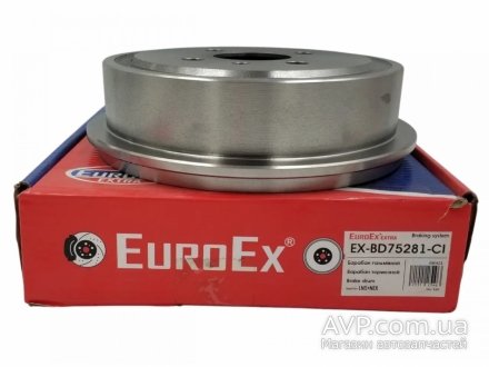 Барабан задній Ланос під ABS EuroEx EX-BD75281-CI
