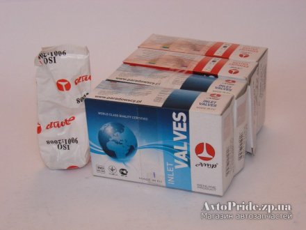 Клапаны Lanos (16 кл.) комплект (впуск+выпуск) AMP 96182806 (фото 1)