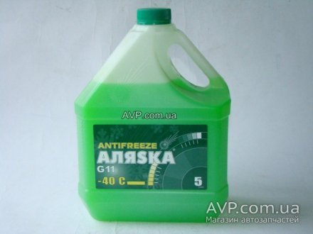 Антифриз (зелений) -40°C 5кг АЛЯСКА 5062 (фото 1)
