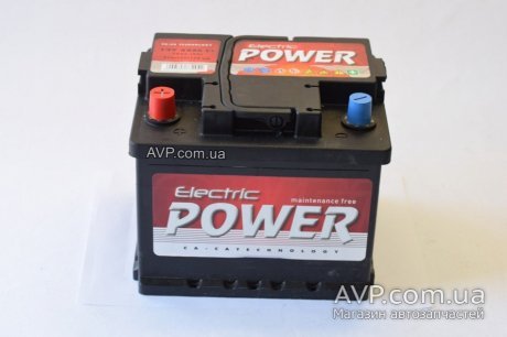 Аккумулятор 45 AH 360A ELECTRIC POWER (Угорщина) AVP (old)8873 (фото 1)