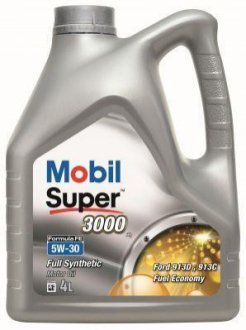 Моторна олива SUPER 3000 FORMULA FE / 5W30 / 4л. / Mobil 151526 (фото 1)