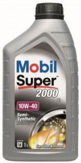 Моторна олива SUPER 2000 / 10W40 / 1л. / Mobil 150017 (фото 1)