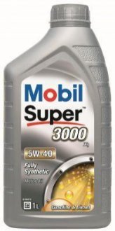 Моторна олива SUPER 3000 / 5W40 / 1л. / Mobil 150012 (фото 1)