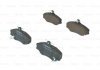 Комплект гальмівних колодок передн, HYUNDAI GRACE, H100, PORTER 2.4/2.5D/2.6D 07.93-12.04 BOSCH 0986424368 (фото 1)