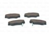 Комплект гальмівних колодок передн, HYUNDAI GRACE, H100, PORTER 2.4/2.5D/2.6D 07.93-12.04 BOSCH 0986424368 (фото 6)