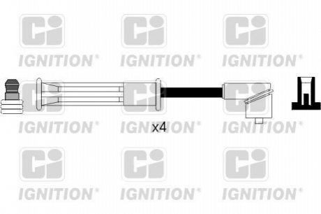 Комплект проводов зажигания HAZELL QUINTON XC1090