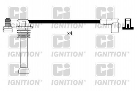 Комплект проводов зажигания HAZELL QUINTON XC1120 (фото 1)