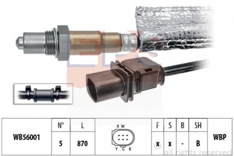 Лямбда-зонд VAG 2.0FSI 03- EPS Facet 1.998.443