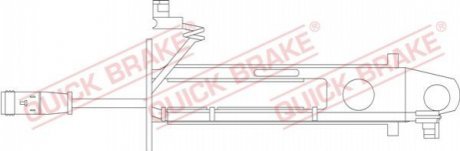 Гальмівні аксесуари (Датчик зносу колодки) QB OJD Quick Brake WS 0236 A