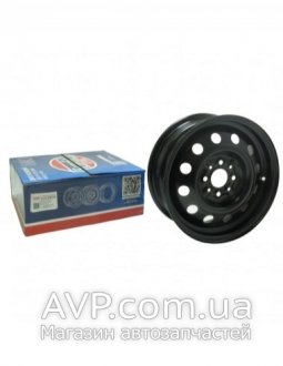 Диск колеса ВАЗ 2110-2112 Чорний 5Jх14Н2 EuroEx EX-2110R14B